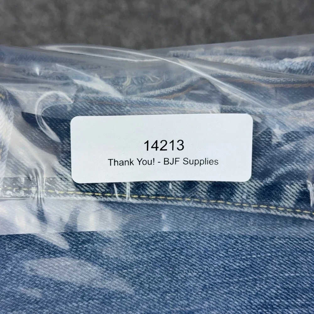 VTG Tommy Jeans Denim Mens 34x30 Light Wash Straight Leg 90s Y2K Made in Mexico